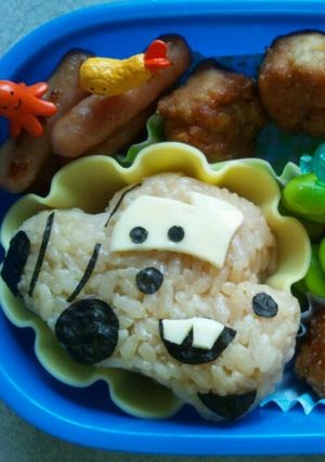 メーター（カーズ）☆キャラ弁-レシピのメイン写真