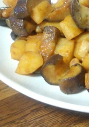 なすと豆のカレー炒め【お弁当メニュー】-レシピのメイン写真