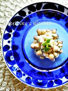 ひよこ豆のヨーグルトサラダ-レシピのメイン写真
