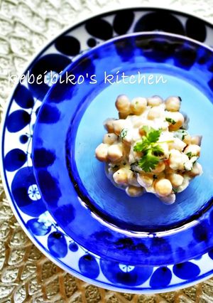 ひよこ豆のヨーグルトサラダ-レシピのメイン写真