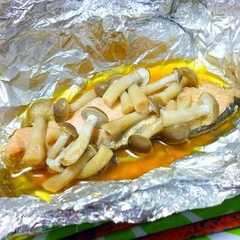 รูปของ 鮭のホイル焼き