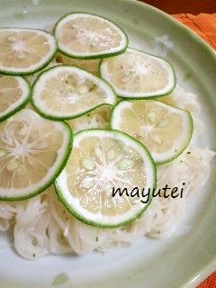 かぼすそうめん-レシピのメイン写真