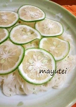 かぼすそうめん-レシピのメイン写真