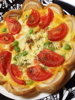 車麩のキッシュ☆サーモン枝豆トマト-レシピのメイン写真