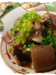 牛すじとコンニャクの煮込み-レシピのメイン写真