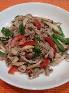 きのこと豚肉のオイスターソース炒め-レシピのメイン写真