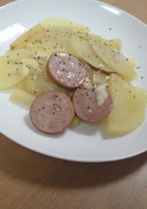 ポテトとソーセージのバターソテー-レシピのメイン写真