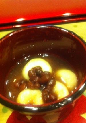 豆腐白玉ぜんざい♡-レシピのメイン写真