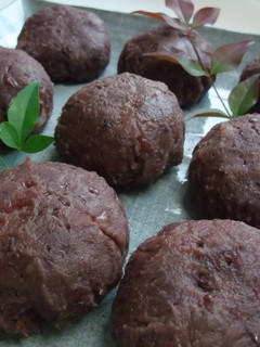 粒あんおはぎ✿自家製あんで作りました♥-レシピのメイン写真
