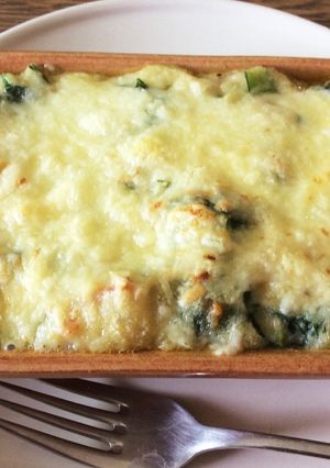 スイスチャードとポテトのグラタン-レシピのメイン写真