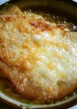 シンプルなオニオングラタンスープ-レシピのメイン写真