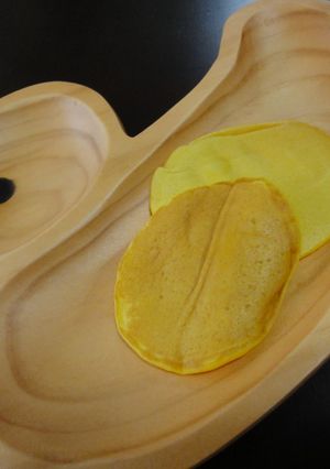離乳食★後期★手づかみ楽しいホットケーキ-レシピのメイン写真