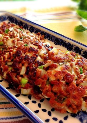 納豆嫌いな子供に納豆焼き-レシピのメイン写真