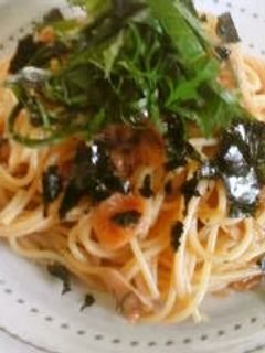 ツナとえのきの簡単和風パスタ-レシピのメイン写真