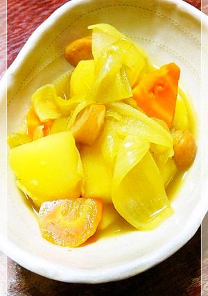 副菜の一品に☆じゃがたまのカレー煮-レシピのメイン写真