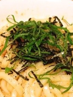 ■釜揚げ明太カルボうどん■-レシピのメイン写真
