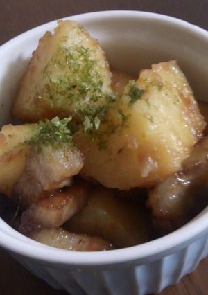 豚の旨味とバター？のコクが最高ジャガバタ-レシピのメイン写真