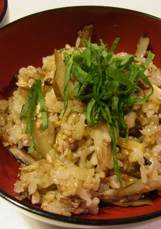 秋刀魚の炊き込みご飯 花椒風味-レシピのメイン写真