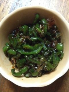 味わいピーマンの甘辛炒め(^^)-レシピのメイン写真