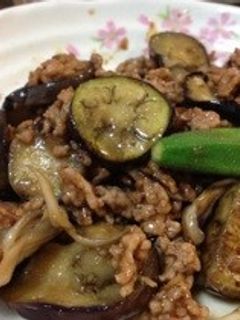 麻婆茄子まいたけ入り☆-レシピのメイン写真