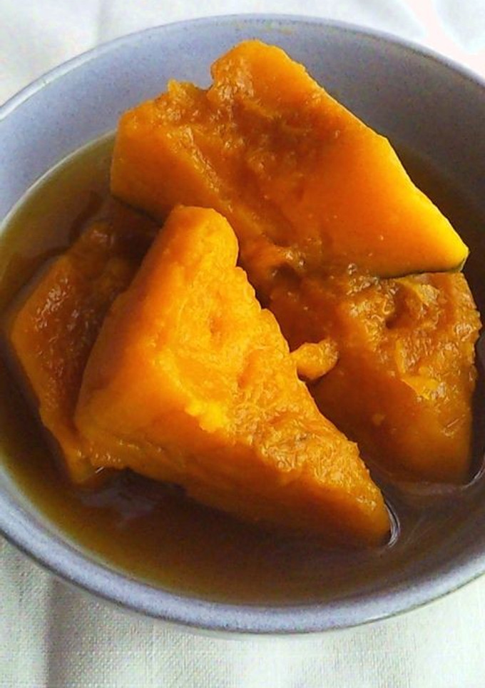 とっても簡単☆かぼちゃの煮物☆-レシピのメイン写真