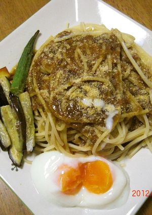 すきやのカレーdeカレーにパスタ-レシピのメイン写真