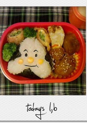 おむすびマンのおむすび弁当-レシピのメイン写真
