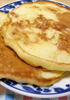 ウインナーとチーズのパンケーキ-レシピのメイン写真