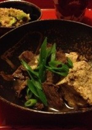 牛肉豆腐-レシピのメイン写真