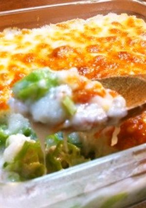 オクラと長芋のグラタン-レシピのメイン写真