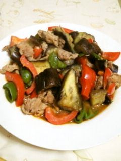 なすと豚肉の味噌炒め♪-レシピのメイン写真