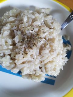 まいたけのチーズリゾット-レシピのメイン写真