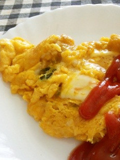 かぼちゃのチーズオムレツ-レシピのメイン写真