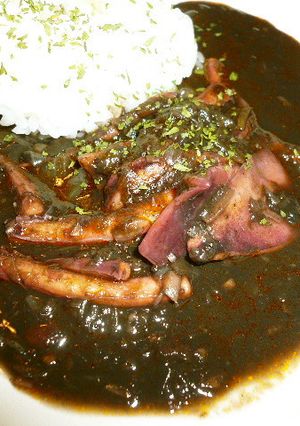 イカの墨煮～スペインっ子んちの家庭料理①-レシピのメイン写真