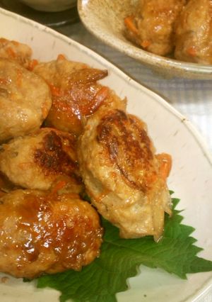 きんぴらつくね☆栄養士ママ-レシピのメイン写真