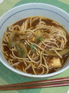 カレー蕎麦-レシピのメイン写真