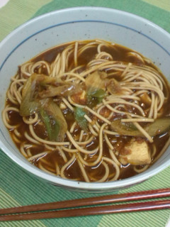 カレー蕎麦-レシピのメイン写真