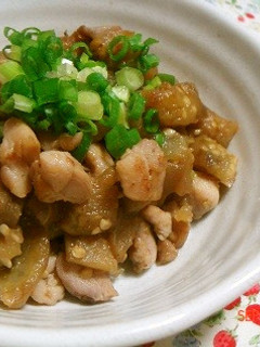 茄子ととり肉の柔らかさっぱり煮-レシピのメイン写真