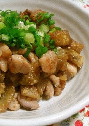 茄子ととり肉の柔らかさっぱり煮-レシピのメイン写真