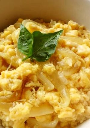 鶏ミンチDEふわとろ親子丼-レシピのメイン写真