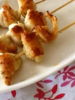 鶏皮にんにく焼き-レシピのメイン写真