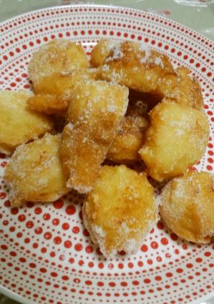 ホットケーキＭＩＸでふんわり豆腐ドーナツ-レシピのメイン写真