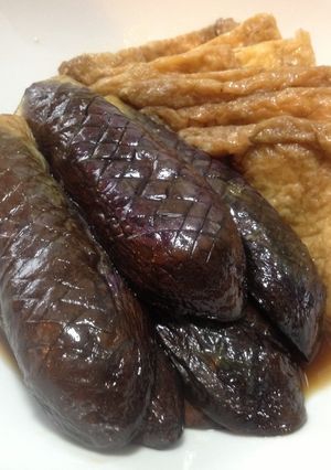なすと油揚げのじゅ～し～煮物♪-レシピのメイン写真