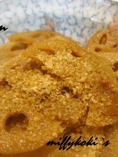 シャキシャキ☆レンコンの甘酸っぱ煮-レシピのメイン写真