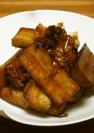 やわらかごぼうのかつお和え-レシピのメイン写真
