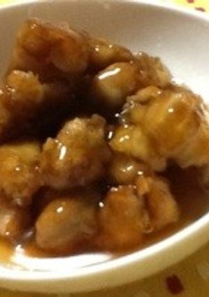 鶏ナンコツの唐揚げ甘酢餡-レシピのメイン写真