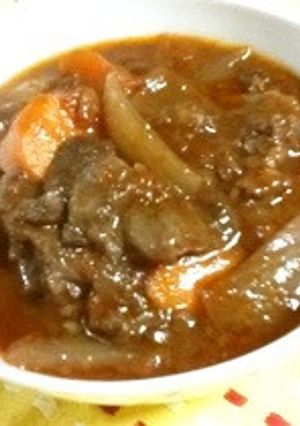 牛すじのトマトソース煮込み-レシピのメイン写真