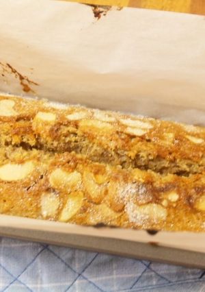 バナナアーモンドパウンドケーキ♫-レシピのメイン写真