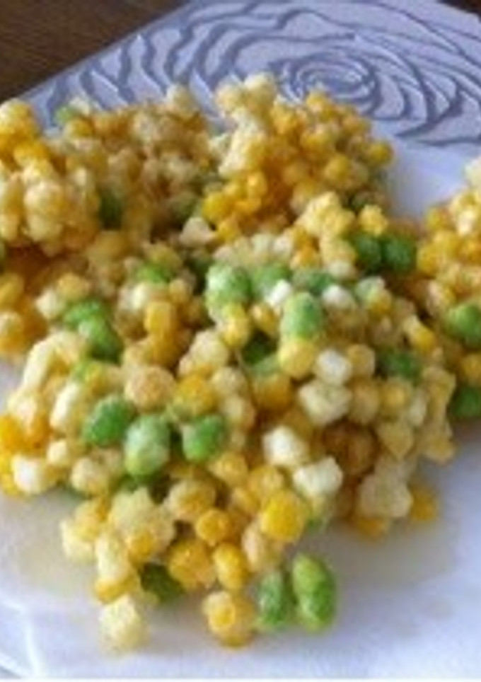 コーンと枝豆とさつまいものかきあげ☆-レシピのメイン写真