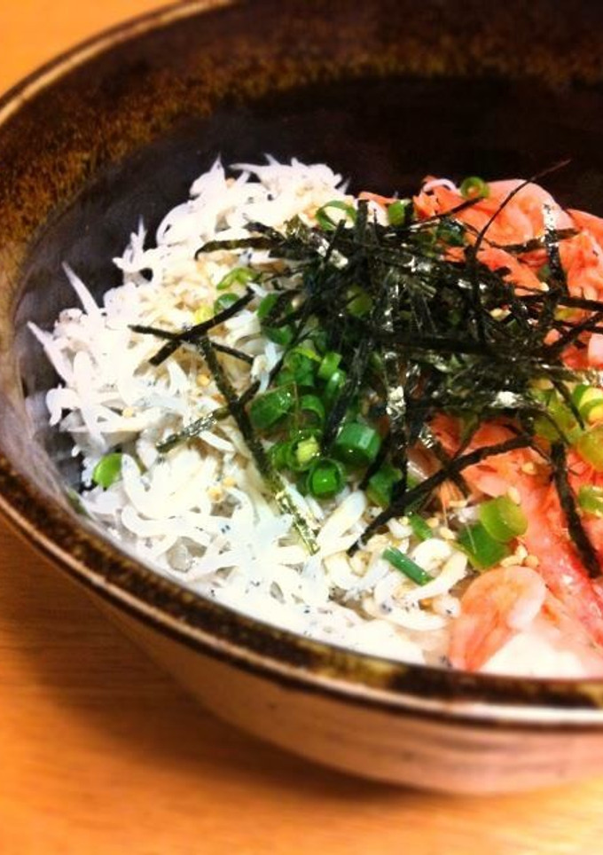 超簡単！しらすと桜エビの丼-レシピのメイン写真